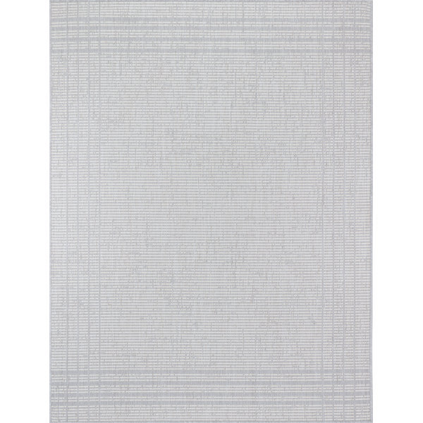 Latitude Run Tubac Machine Woven Grey/Beige Outdoor Rug Wayfair.co.uk